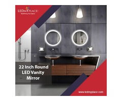 Hurry Up !! Switch to Eco-friendly 22 Inch Round LED Vanity Mirrors | free-classifieds-usa.com - 1