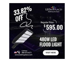 Have a Long Lasting Outdoor Lighting by (480W LED Flood Light) | free-classifieds-usa.com - 1