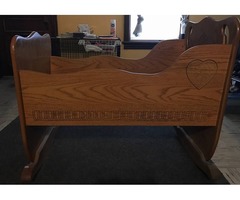 Beautiful Wooden cradle, pickup Montgomery PA | free-classifieds-usa.com - 2