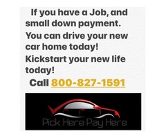 Got $1000 & a Job? Get a Car Today! - Pick Here Pay Here | free-classifieds-usa.com - 2