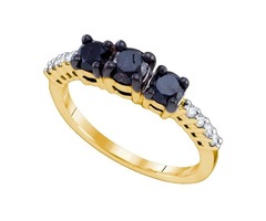 Black Gold Engagement Rings for Women | free-classifieds-usa.com - 2