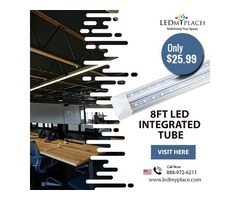 Use 5000k 8ft LED Integrated Tubes for Better Illumination | free-classifieds-usa.com - 1