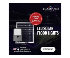 Use LED Solar Flood Lights Rather Than Normal Lights At The Outdoor Locations | free-classifieds-usa.com - 1