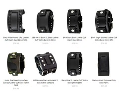 Original Brown Leather Cuff Bands For A Stylish Fashion Statement | free-classifieds-usa.com - 1