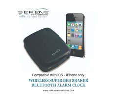 Wireless Super Bed Shaker Bluetooth Alarm Clock | free-classifieds-usa.com - 1