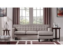Divani Casa Tawny Modern Fabric Sofa & Ottoman Set - Get.Furniture | free-classifieds-usa.com - 2