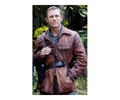 Daniel Craig Defiance Brown Real Cowhide Leather Jacket | free-classifieds-usa.com - 2