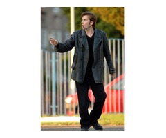 David Tennant Doctor Who Black Real Cowhide Leather Coat | free-classifieds-usa.com - 2