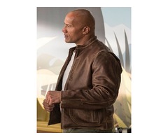 Dwayne Johnson Rampage Real Distressed Cowhide Leather Jacket | free-classifieds-usa.com - 3
