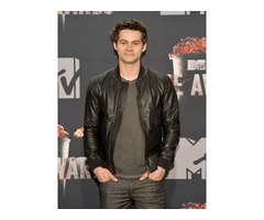 Dylan O’Brien Black Real Sheep Skin Leather Jacket | free-classifieds-usa.com - 3