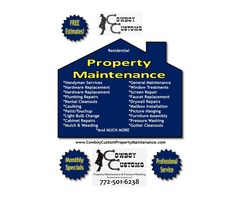Cowboy Customs Property Maintenance and Pressure Washing | free-classifieds-usa.com - 1