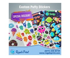 Colorful Design Ideas of Puffy Stickers From Us - RegaloPrint | free-classifieds-usa.com - 1