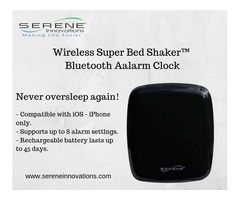 Buy Wireless Super Bed Shaker Alarm Clock | free-classifieds-usa.com - 1