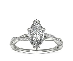 Twist Diamond Engagement Ring | free-classifieds-usa.com - 1