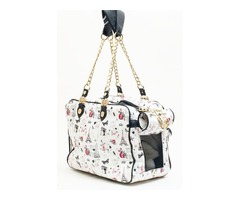 C'Est La Vie Designer Dog Carry Bag | Dog Travel Bag at Duke and Dutchess | free-classifieds-usa.com - 3