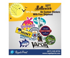 20% Discount On Custom Stickers with Free Shipment | RegaloPrint | free-classifieds-usa.com - 1