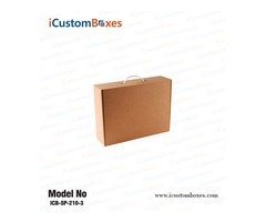 Get Eco Friendly cardboard boxes with handle At iCustomBoxes. | free-classifieds-usa.com - 3