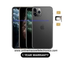 11 Apple iPhone 11Pro Max 6.5" 512GB Sealed Dual SIM Unlocked 1yr Warranty | free-classifieds-usa.com - 1