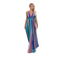 Hot sell women fashion chiffon backless strapless maxi dress | free-classifieds-usa.com - 3