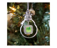 Purchase Vegan Square Charm Christmas / Holiday Ornament | free-classifieds-usa.com - 4