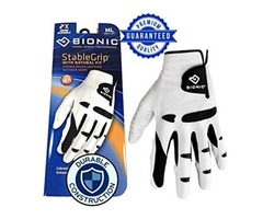 2019 New Improved 2X Long Lasting Bionic RelaxGrip Golf Glove with Patented Double-Row Finger Grip S | free-classifieds-usa.com - 1