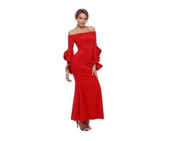 Most popular sexy slash neck party evening gown women evening dress  | free-classifieds-usa.com - 1