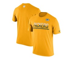 NFL Green Bay Packers Nike Team Practice Legend Performance T-Shirt - Gold | free-classifieds-usa.com - 1