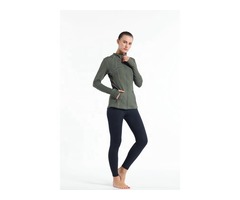 Hessz hot sale fashion design stand collar gym wear wholesale women activewear yoga jackets  | free-classifieds-usa.com - 1