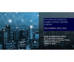 The Ivy Family Office Network (IVYFON) - Full-Day Seminar on December 10th  | free-classifieds-usa.com - 1