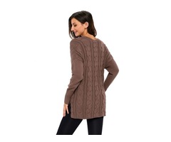 Ladies Winter Loose Fashion Oversize Cozy up Knit Sweater | free-classifieds-usa.com - 3