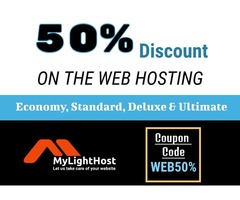 MyLightHost Offers 50% Discount on the Web Hosting Packages | free-classifieds-usa.com - 1