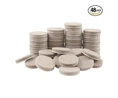 SoftTouch 4719095N Self-Stick Round Felt Pads Protect Hard Floors From Furniture Scratches 1 Inch, L | free-classifieds-usa.com - 1