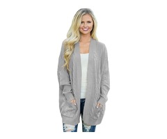 Factory price solid color women long sleeve knit front open cardigan | free-classifieds-usa.com - 2