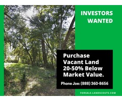 Land Wholesaler w/ Discounted Properties Seeking Investors | free-classifieds-usa.com - 2