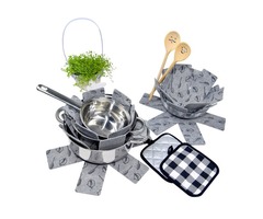 Trivet Mat Hot Pads/Pot and Pan Protectors with Free Cotton Pot Holders - New 2020 Kitchen Set | free-classifieds-usa.com - 2
