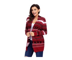 2019 Hot Selling Christmas Knitted Long Sleeve O Neck Pullover Women Sweater Cardigans  | free-classifieds-usa.com - 2