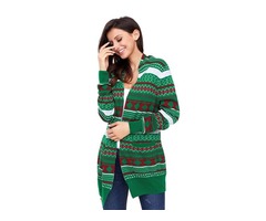 Top sale lady Christmas sweater long sleeve Xmas cardigan for woman | free-classifieds-usa.com - 3