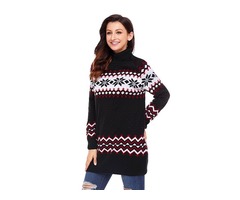 Women Knitwear Pullover Winter Christmas Sweater Long Sleeve Xmas Jumper  | free-classifieds-usa.com - 2