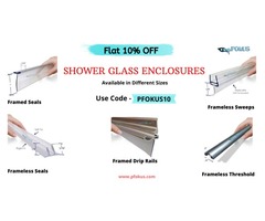 Glass Shower Enclosures - Framed and Frameless Seals and Sweeps  | pFOkUS | free-classifieds-usa.com - 1
