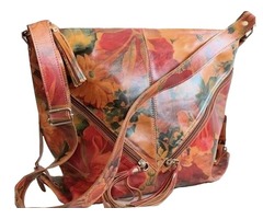 Argentinian Floral Leather Bag - Messenger & Cross-body Style For $195 | free-classifieds-usa.com - 1