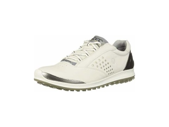 Golf Shoe, White Yak Leather 