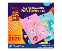 25% New Year Discount Is Out On Puffy Stickers - RegaloPrint | free-classifieds-usa.com - 1