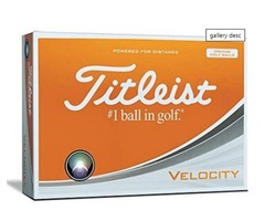 Titleist Velocity Golf Balls, Orange (One Dozen) | free-classifieds-usa.com - 1