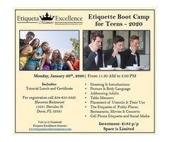 Teen Etiquette Off School Day Class | free-classifieds-usa.com - 1