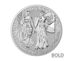2019 Silver Allegories Germania & Columbia BU Round 1 oz | free-classifieds-usa.com - 2