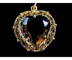 Heart Shaped Topaz Pendant - HPS Estate Jewelers | free-classifieds-usa.com - 1