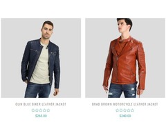 Get Mens Motorcycle & Biker Leather Jackets With Best Offers - NYC Leather Jackets | free-classifieds-usa.com - 1