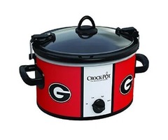  Crock-Pot Georgia Bulldogs Collegiate 6-Quart Cook & Carry Slow Cooker | free-classifieds-usa.com - 1