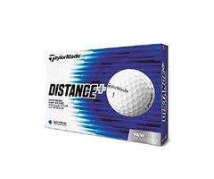 TaylorMade 2018 Distance+ Golf Ball, White (One Dozen) | free-classifieds-usa.com - 1