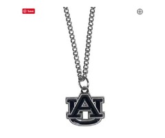 Auburn Tigers Logo Pendant Chain Necklace – NCAA College Athletics Fan Shop Sports Team Merchandis | free-classifieds-usa.com - 1